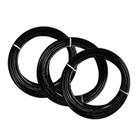 Inch Black Polypropylene Linear Low-Density Polyethylene (LLDPE) Coils