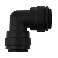 Inch Black Polypropylene Union Elbows