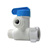 Inch Polypropylene Angle Stop Adapter Valves