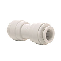 Inch White Polypropylene Union Connector Fittings