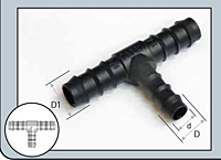 Reducing T Hose Connector-2