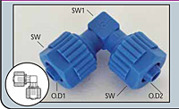 Reducing Union Elbow Connector-2