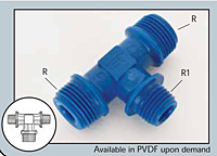 Pipe Reducing Branch Tee - 1/8 in. x 1/4 in.