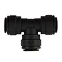 Inch Black Polypropylene Union Tee Fittings