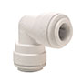 Inch White Polypropylene Union Elbows